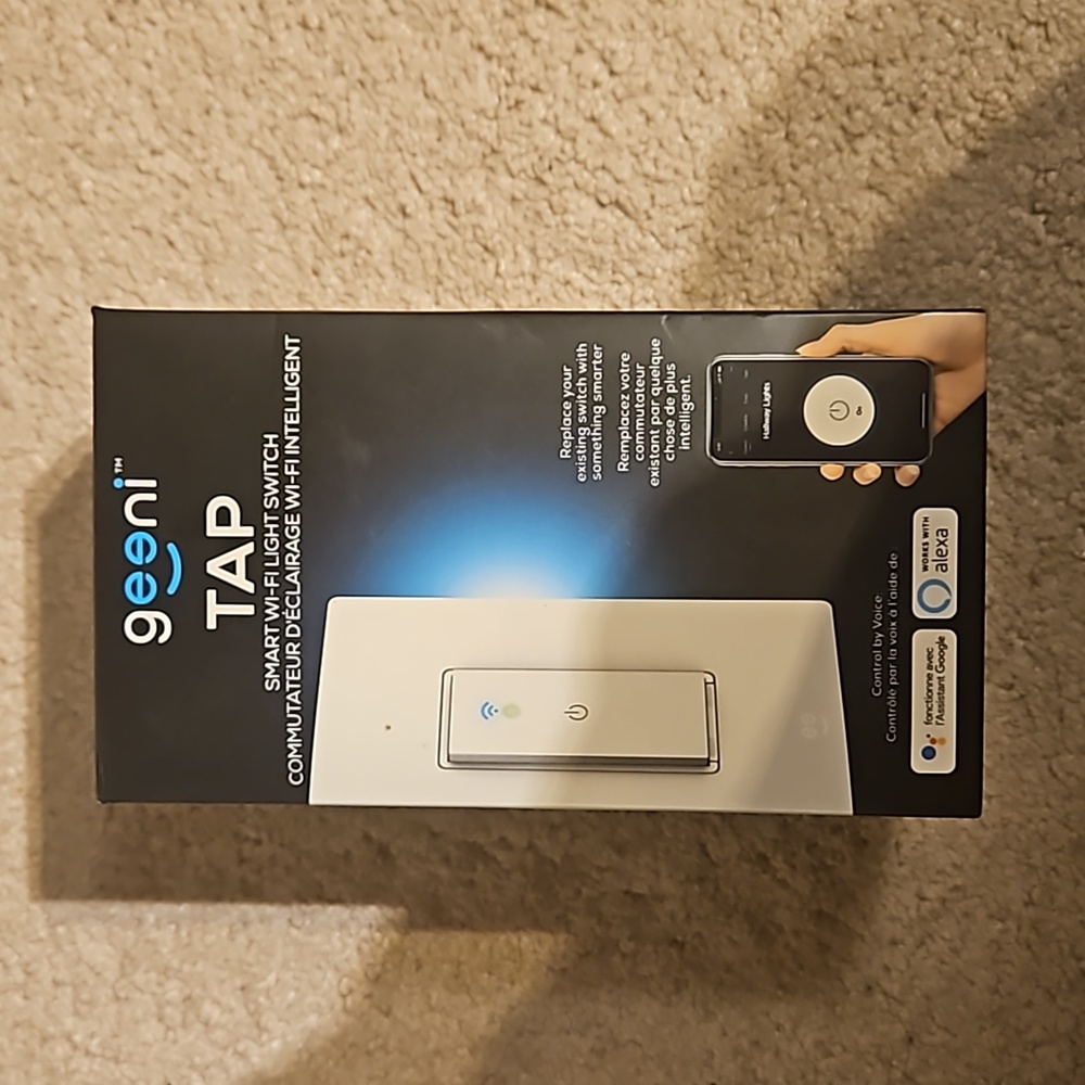 Geeni TAP Smart Wi-Fi Light Switch